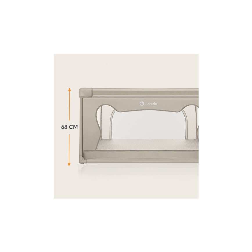 Lionelo - bērnu rotaļu būris WILLOW bēšs