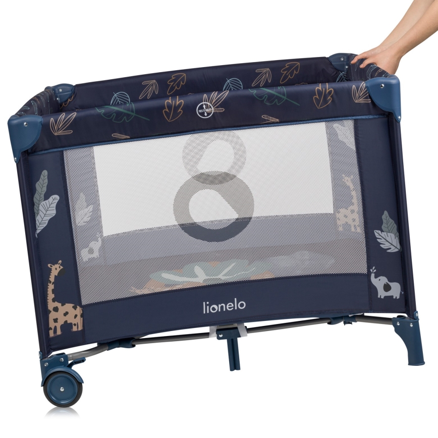 Lionelo - Bērnu rotaļu laukums BONNIE Blue Navy