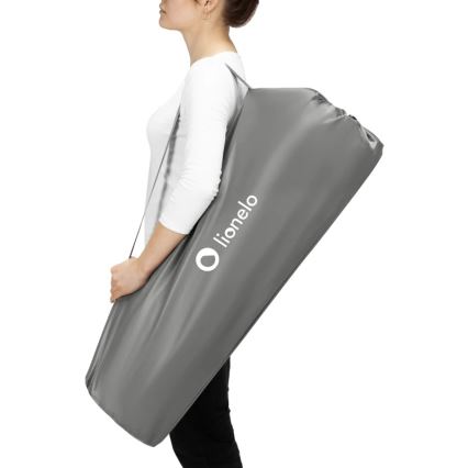 Lionelo - Bērnu rotaļu laukums ROEL PLUS, pelēks / daudzkrāsains