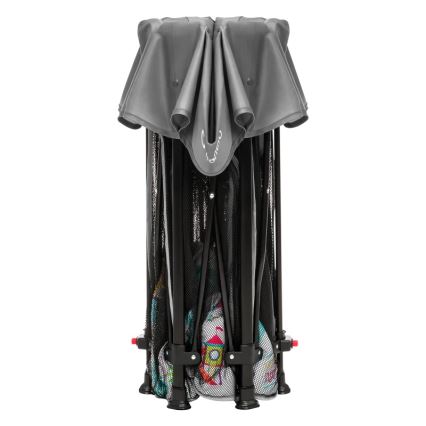 Lionelo - Bērnu rotaļu laukums ROEL PLUS, pelēks / daudzkrāsains