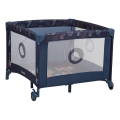 Lionelo - Bērnu rotaļu nožogojums BONNIE Blue Navy