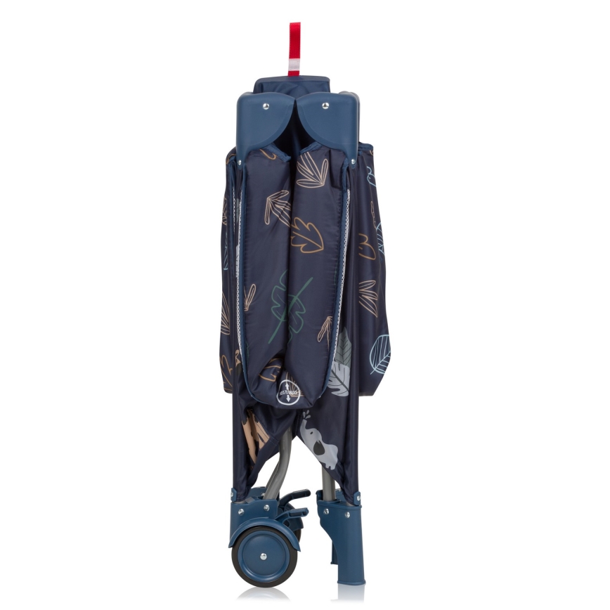 Lionelo - Bērnu rotaļu nožogojums BONNIE Blue Navy