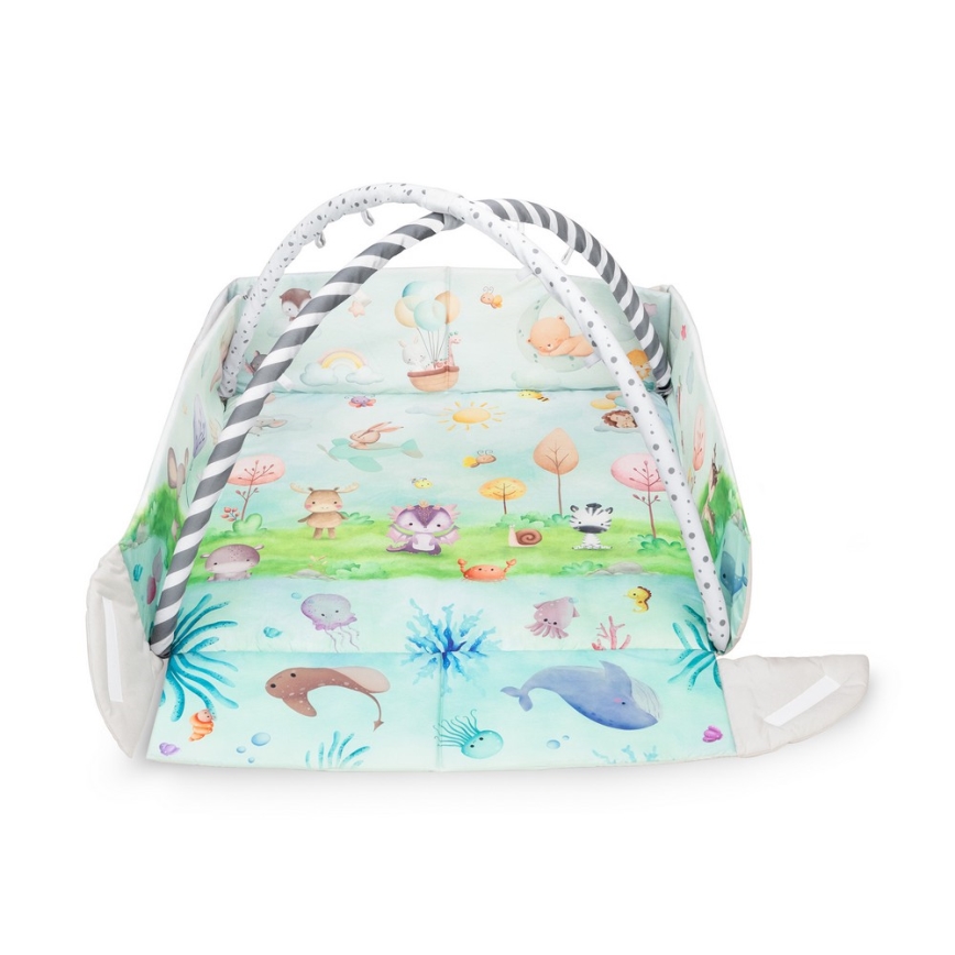 Lionelo - Bērnu rotaļu paklājs ANIKA Natural