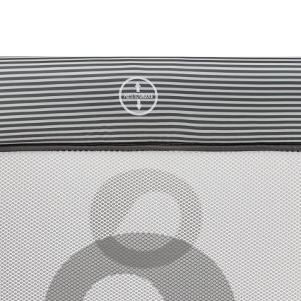 Lionelo - Bērnu rotaļu sētiņa BONNIE Grey Scandi