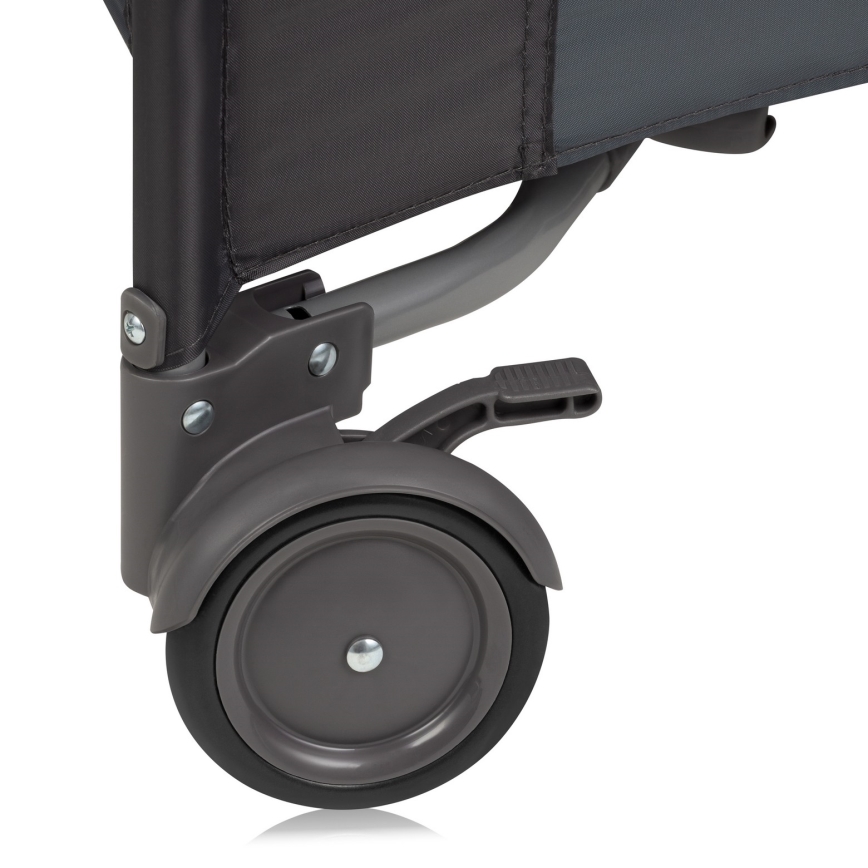 Lionelo - Bērnu rotaļu sētiņa BONNIE Grey Scandi