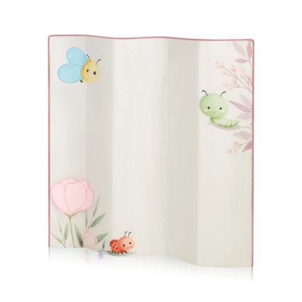 Lionelo - bērnu rotaļu sētiņa MILLE PLUS rozā