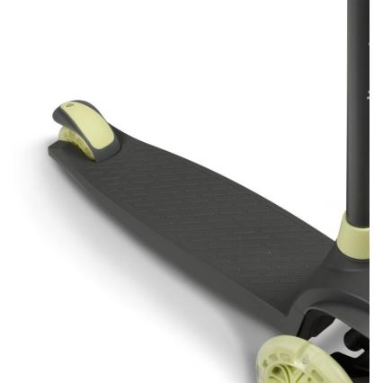 Lionelo - Bērnu skrejritenis JESSY 3xAA pelēks/zaļš