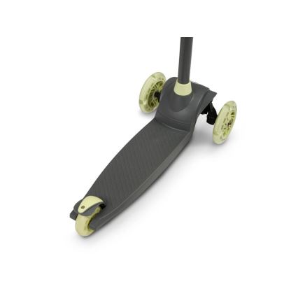 Lionelo - Bērnu skrejritenis JESSY 3xAA pelēks/zaļš