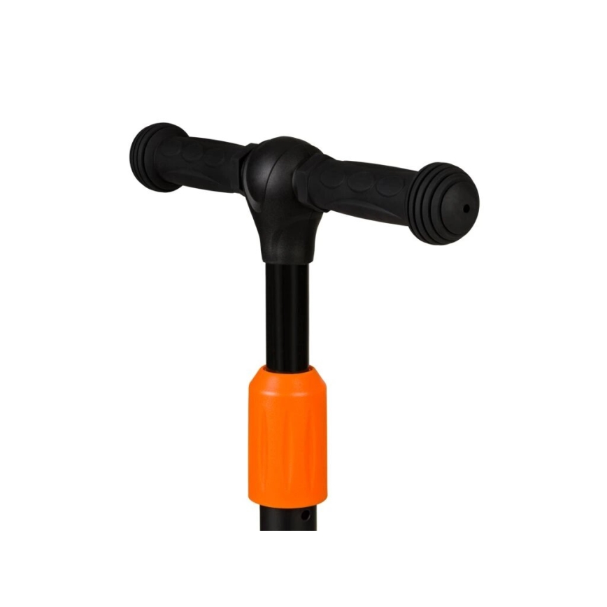 Lionelo - Bērnu skrejritenis TIMMY 3xAA oranžs/melns