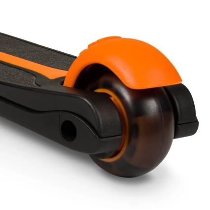 Lionelo - Bērnu skrejritenis TIMMY 3xAA oranžs/melns