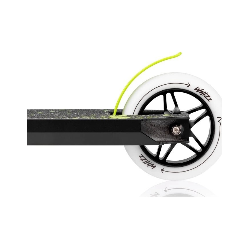 Lionelo - Bērnu skrejritenis WHIZZ melns/balts/dzeltens