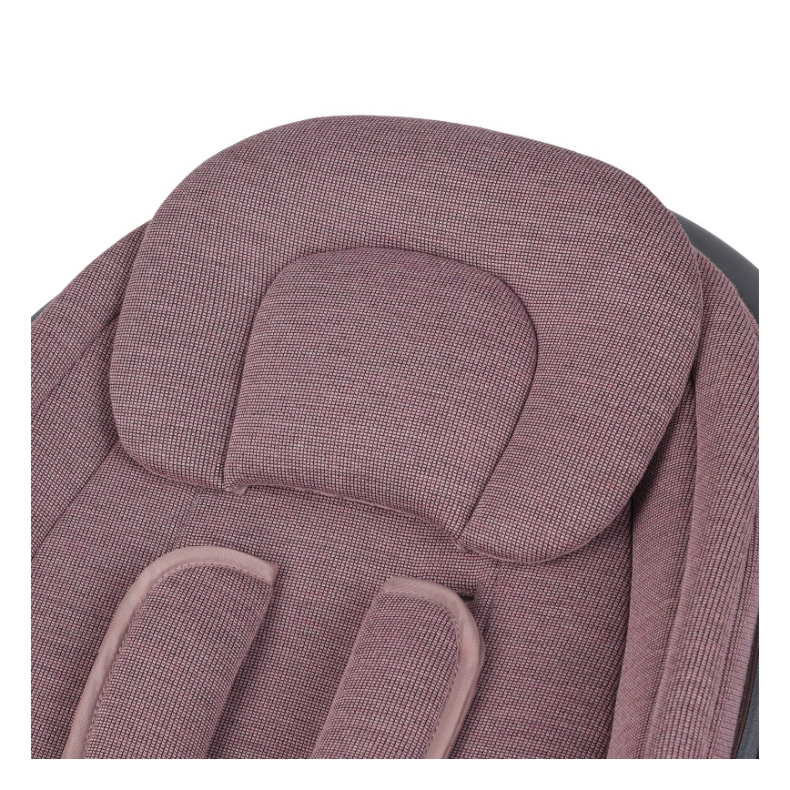 Lionelo - Bērnu šūpuļkrēsls ar melodiju BLOSSOM Pink Mauve + tālvadība
