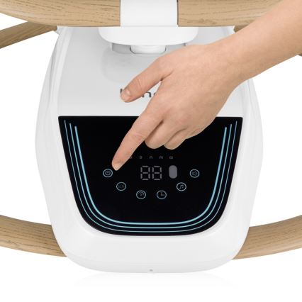 Lionelo - Bērnu šūpuļkrēsls ar melodiju OLIVIA Beige Natural + ar tālvadības pulti