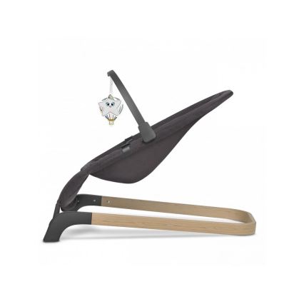 Lionelo - Bērnu šūpuļkrēsls JUNE antracīts