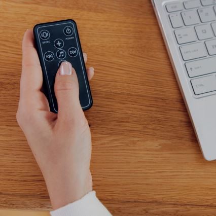 Lionelo - Bērnu šūpuļkrēsls RIO ar melodiju, 4xC, Beige Latte + tālvadība