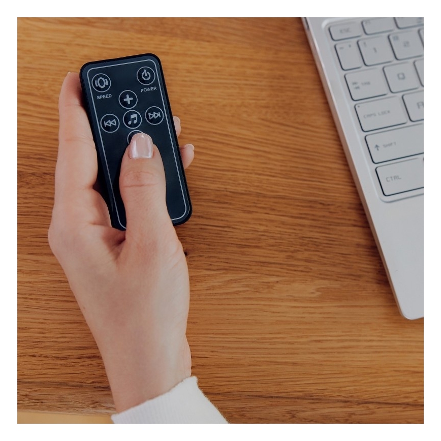 Lionelo - Bērnu šūpuļkrēsls RIO ar melodiju, 4xC, Beige Latte + tālvadība