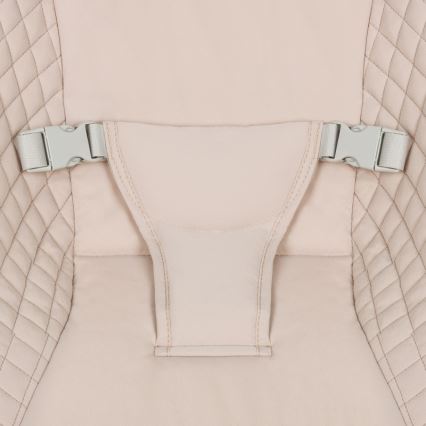 Lionelo - Bērnu šūpuļkrēsls RIO ar melodiju, 4xC, Beige Latte + tālvadība