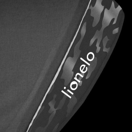 Lionelo - Bērnu trīsritenis HAARI pelēka/melna