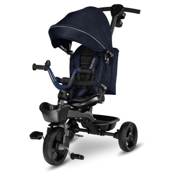Lionelo - Bērnu trīsritenis KORI Blue Navy
