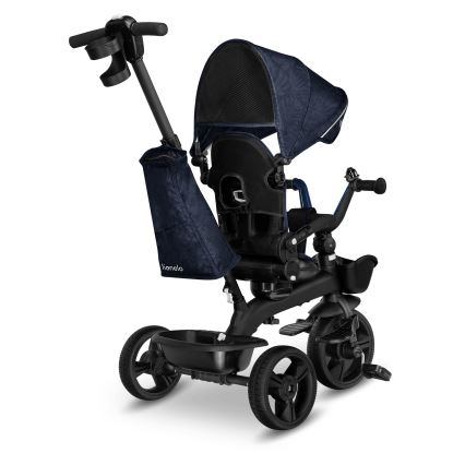 Lionelo - Bērnu trīsritenis KORI Blue Navy