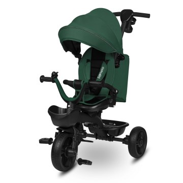 Lionelo - Bērnu trīsritenis KORI Green Emerald