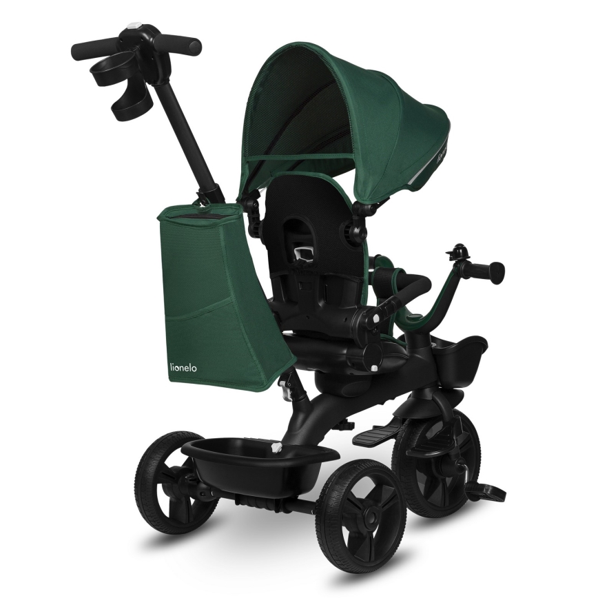 Lionelo - Bērnu trīsritenis KORI Green Emerald