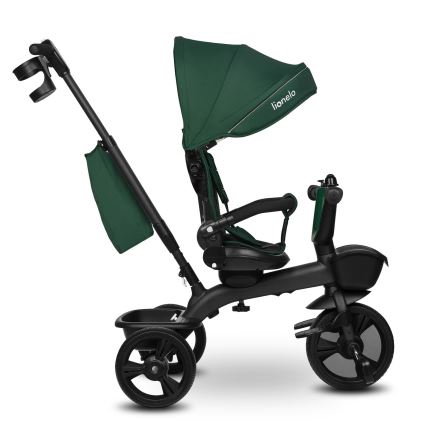 Lionelo - Bērnu trīsritenis KORI Green Emerald