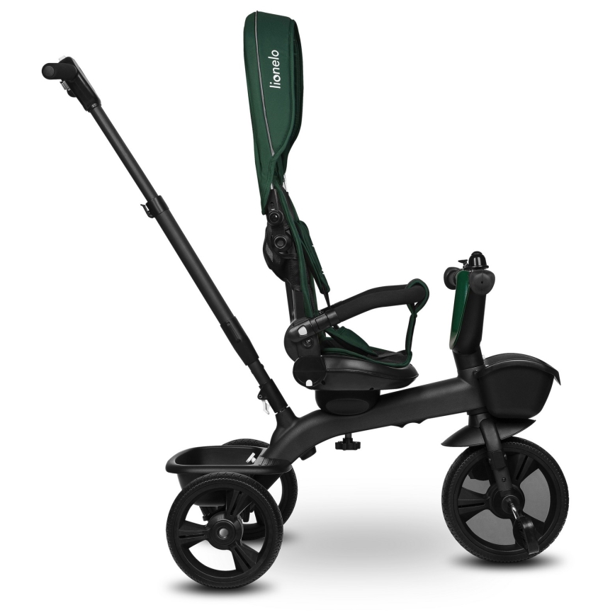 Lionelo - Bērnu trīsritenis KORI Green Emerald
