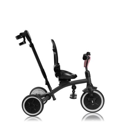 Lionelo - Bērnu trīsritenis TRIS PLUS Pink Rose