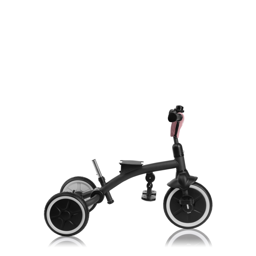 Lionelo - Bērnu trīsritenis TRIS PLUS Pink Rose