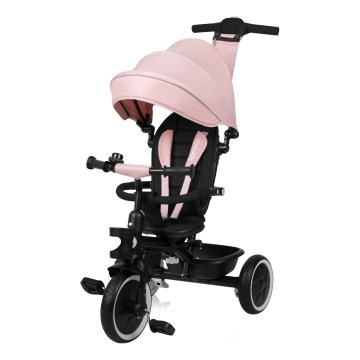 Lionelo - Bērnu trīsriteņu rati BERRY Pink Rose