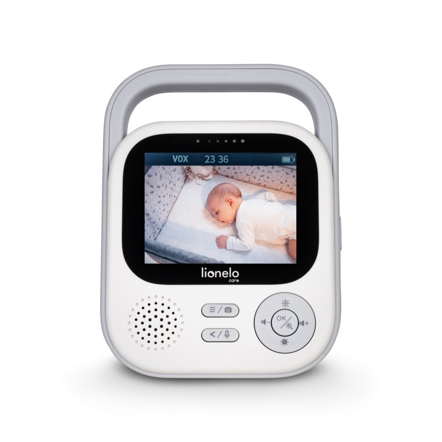 Lionelo - Bērnu uzraudzības ierīce ar monitoru BABYLINE 3.2, 5 V, 2600 mAh