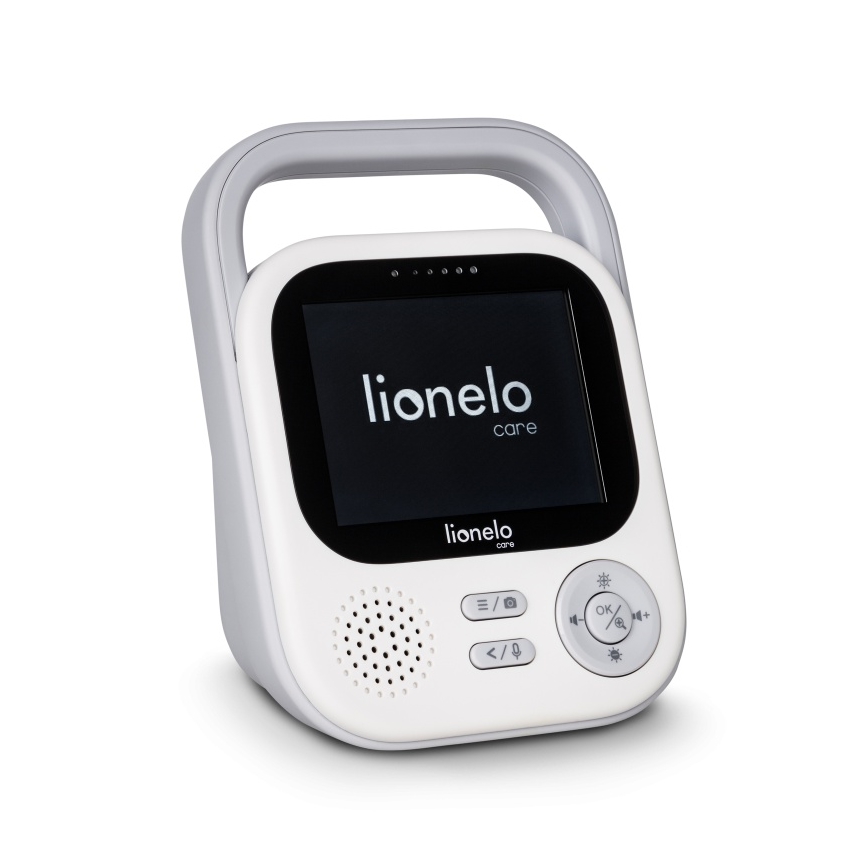 Lionelo - Bērnu uzraudzības ierīce ar monitoru BABYLINE 3.2, 5 V, 2600 mAh