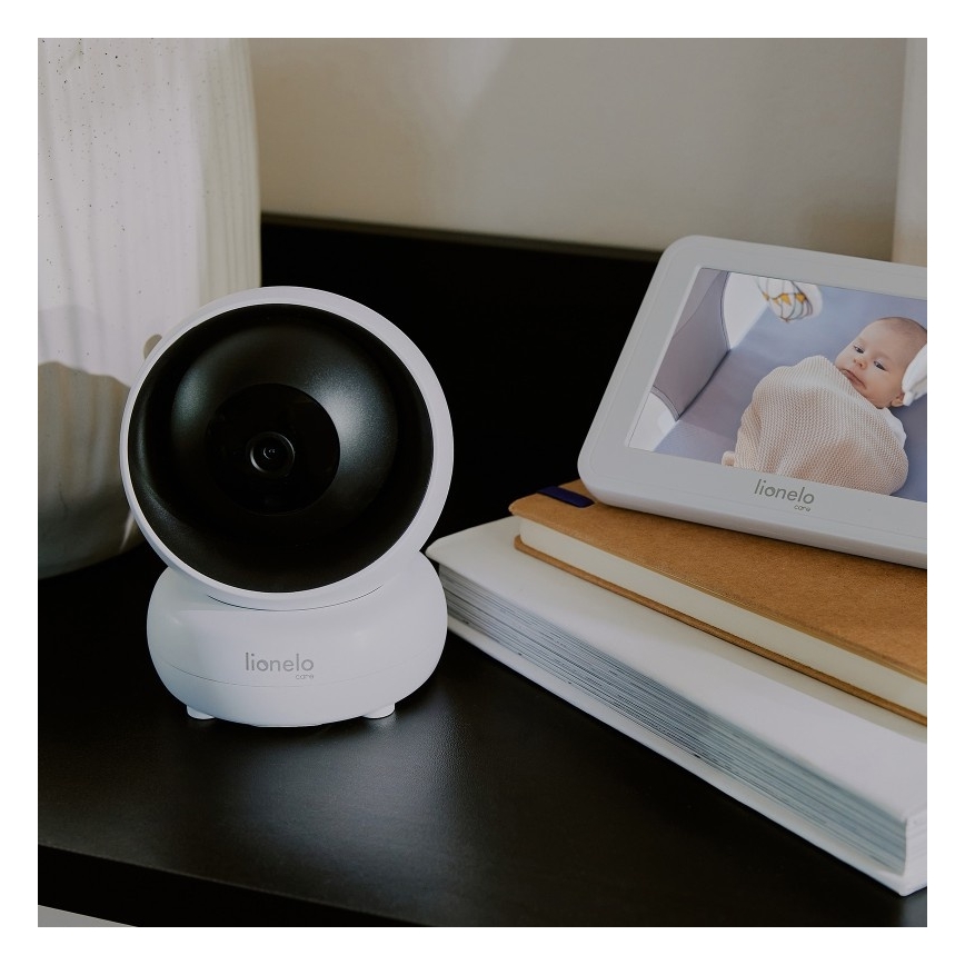 Lionelo - Bērnu uzraudzības monitors BABYLINE 8.3 5V 3600 mAh