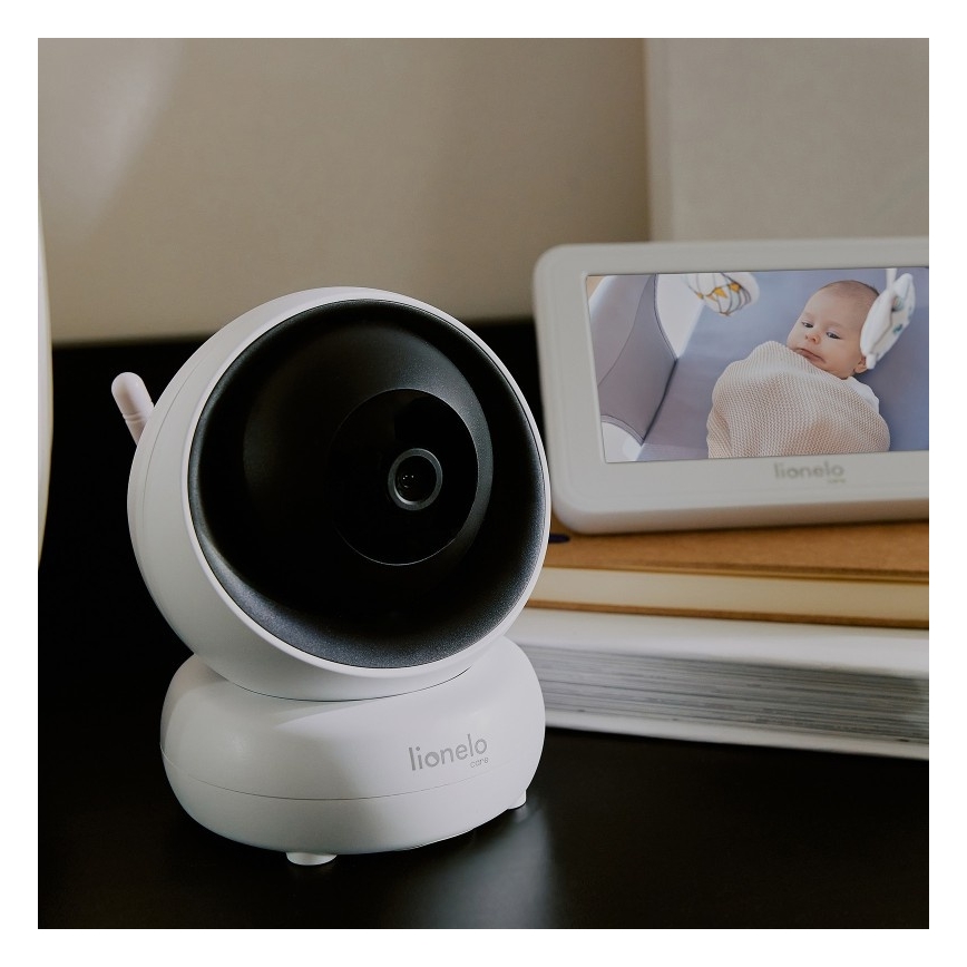 Lionelo - Bērnu uzraudzības monitors BABYLINE 8.3 5V 3600 mAh