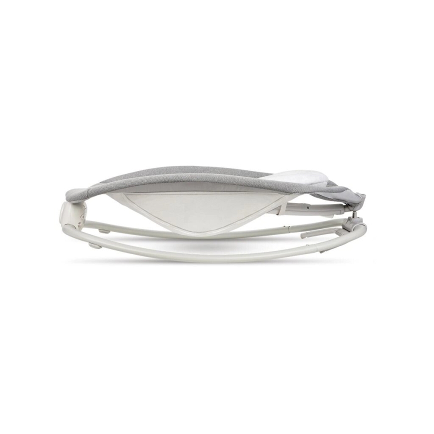 Lionelo - Bērnu vibrējošs šūpuļkrēsls ar melodiju PASCAL, darbināms ar 2xAA, pelēks