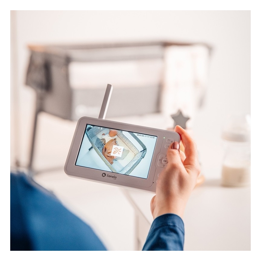 Lionelo - bērnu video monitors BABYLINE 6.2 5V 3600 mAh