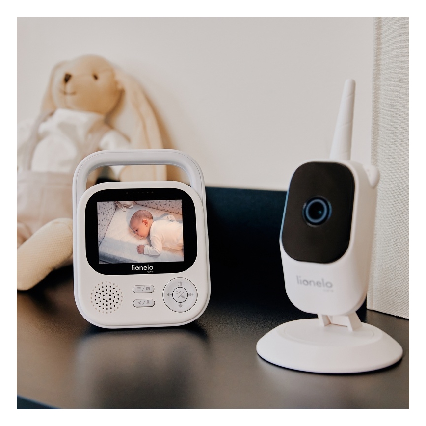 Lionelo - Bērnu videomonitors BABYLINE CAMERA 3.2 5V