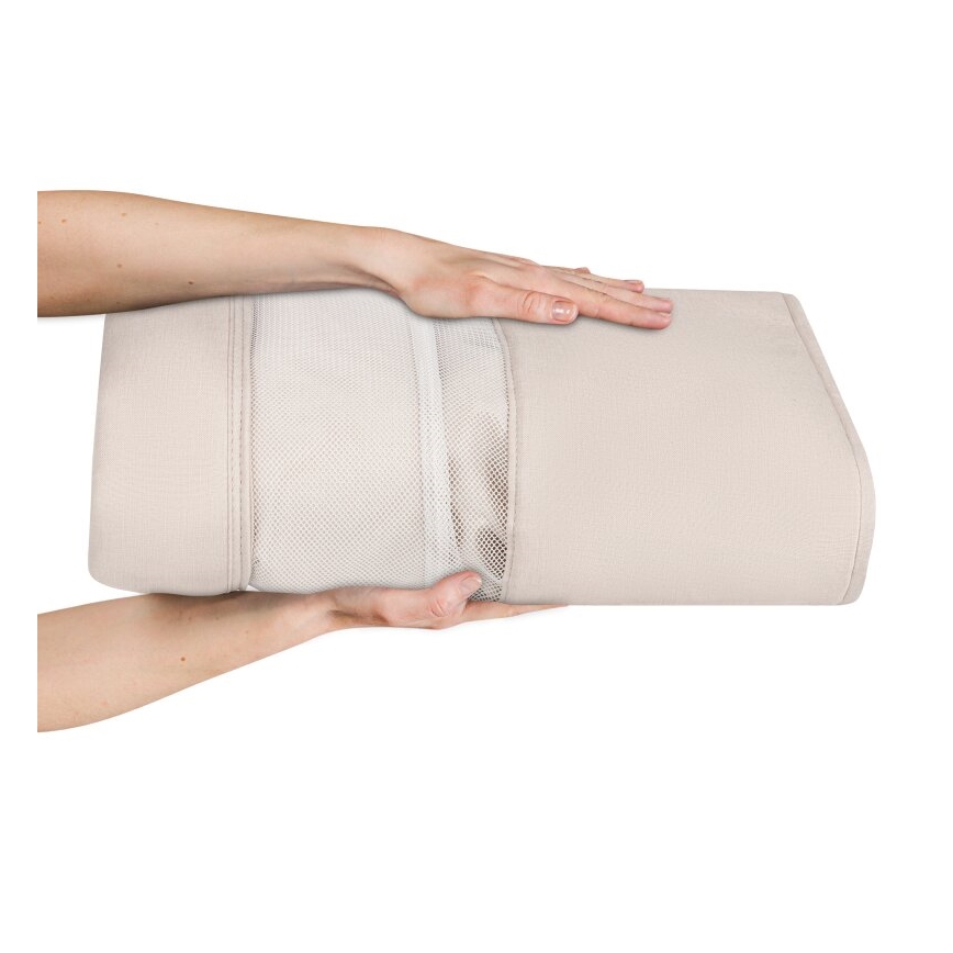 Lionelo - Bēša bērnu gultiņa 3 vienā LEONIE PLUS