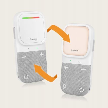Lionelo - Bezvadu uzlādējams audio bērnu monitors BABYLINE 2.2 5V