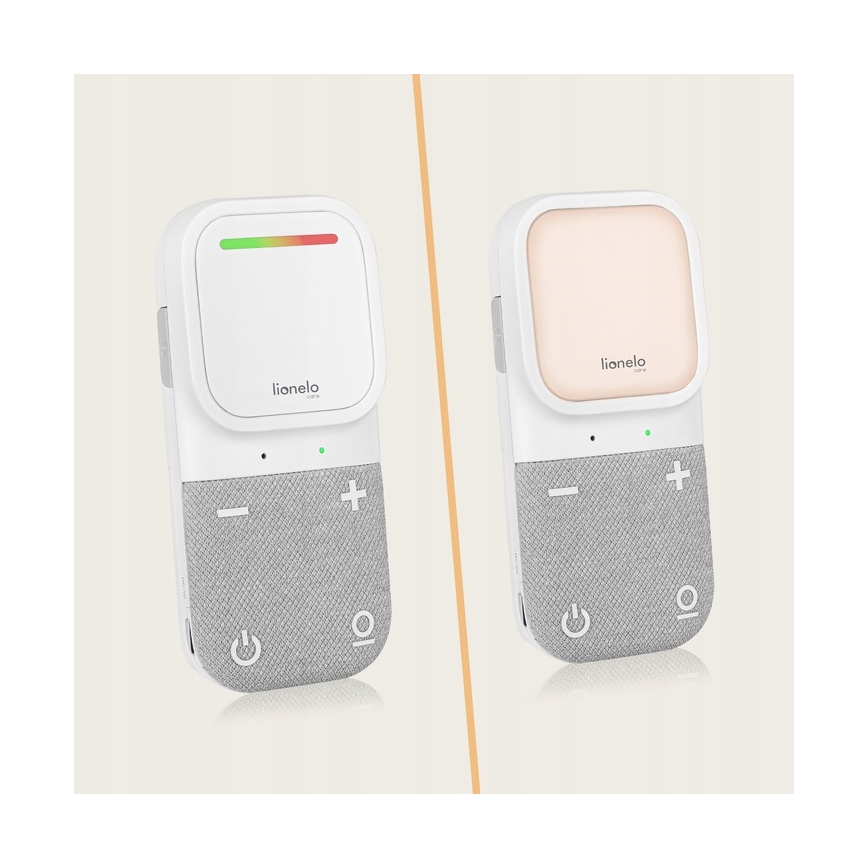 Lionelo - Bezvadu uzlādējams audio bērnu monitors BABYLINE 2.2 5V