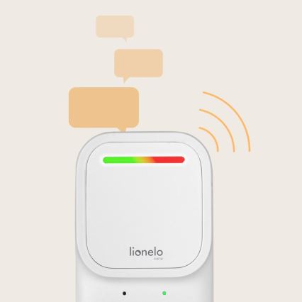 Lionelo - Bezvadu uzlādējams audio bērnu monitors BABYLINE 2.2 5V