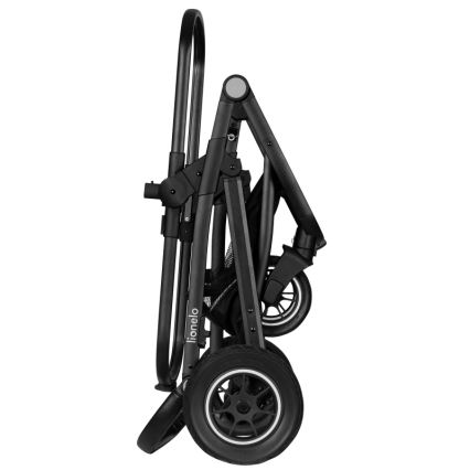 Lionelo - BIANKA kombinētie rati 3‑vienā Black Onyx