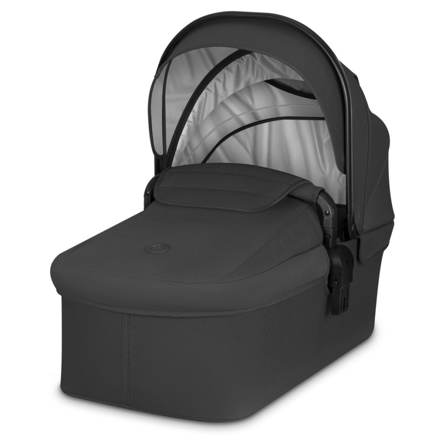 Lionelo - BIANKA kombinētie rati 3‑vienā Black Onyx
