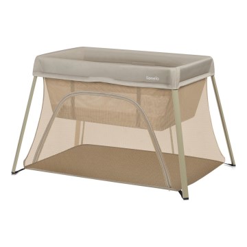 Lionelo - ceļojuma gultiņa 3 vienā ALICE Beige Olive