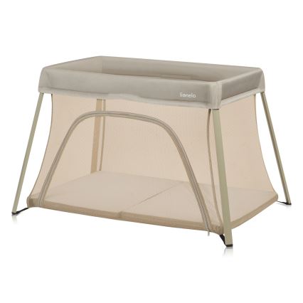 Lionelo - ceļojuma gultiņa 3 vienā ALICE Beige Olive