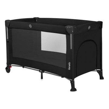 Lionelo - Ceļojuma gultiņa 3 vienā ELLEN Black Carbon