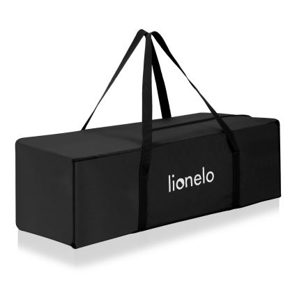 Lionelo - Ceļojuma gultiņa 3 vienā ELLEN Black Carbon