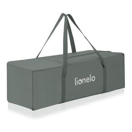 Lionelo - ceļojuma gultiņa 3 vienā ELLEN, salvijas zaļa