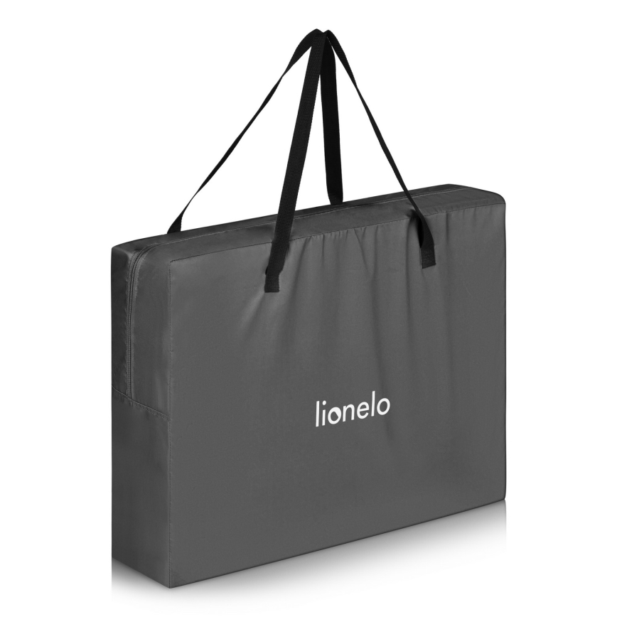 Lionelo - Ceļojuma gultiņa 3‑1 ALICE, pelēka